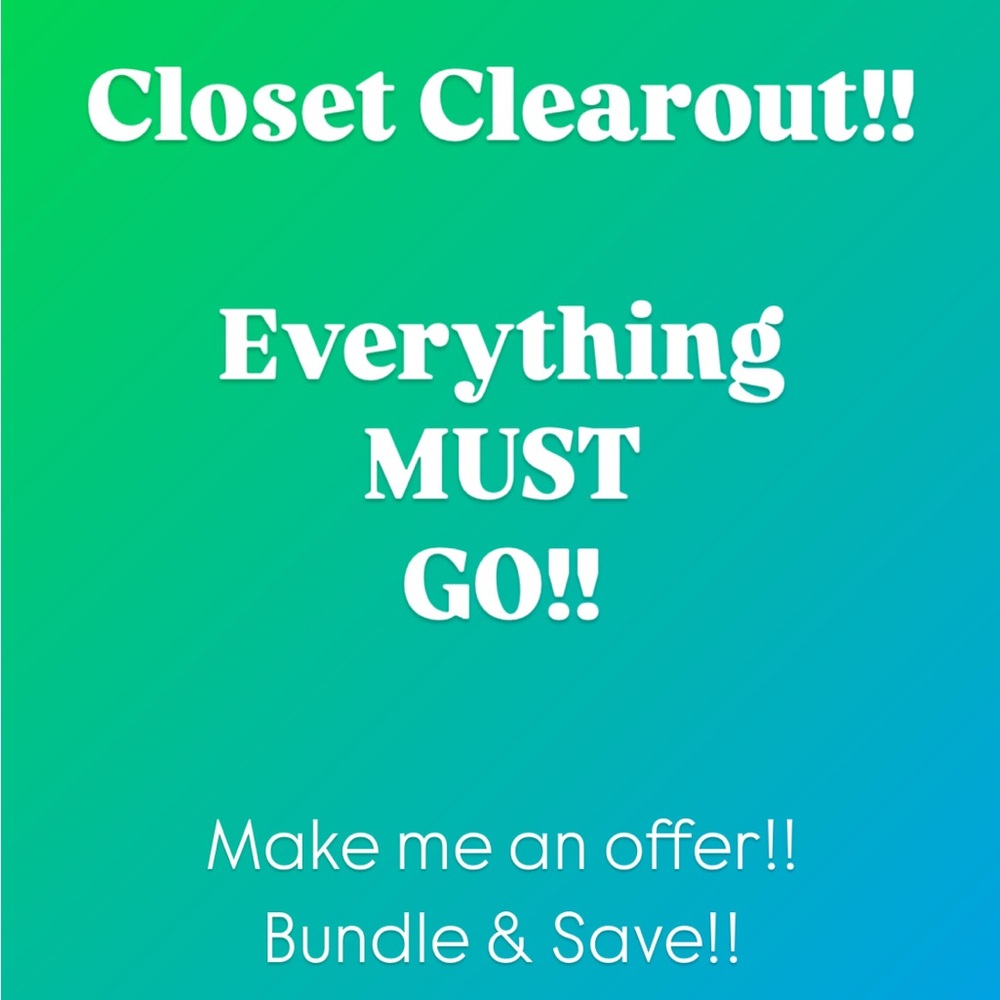 Everything Must Go!!